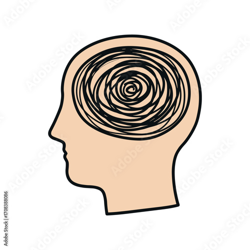 Mental health awareness community event illustration educational environment view positive concept. Vector illustration