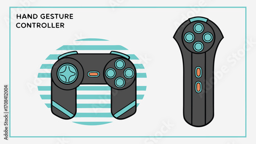 Game Controllers for Hand Gesture Input gaming video games