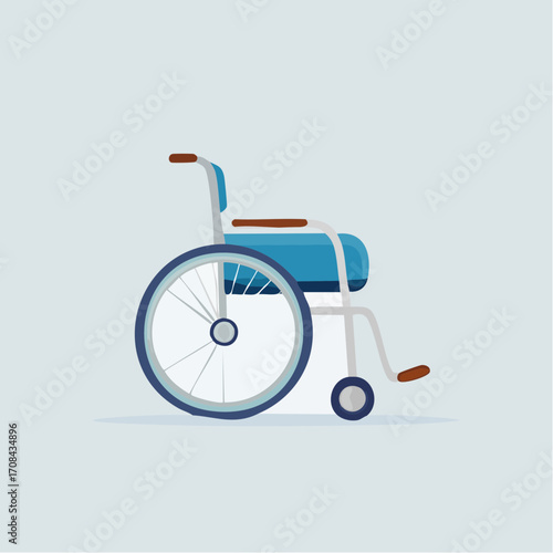 Modern Disability Aid Illustration for Accessibility Awareness