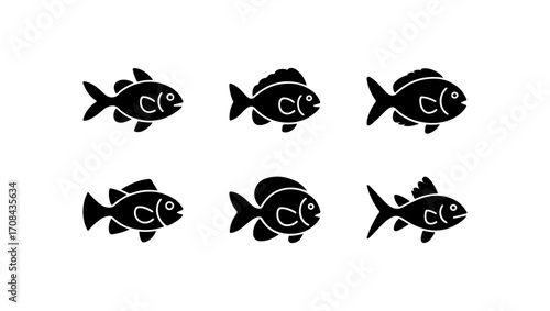 Fish Icons Set
