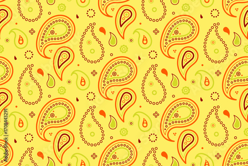 Canvas calm, greeting decorative. Texture fashion as decoration image. Wallpaper paisley in repeat feminine.