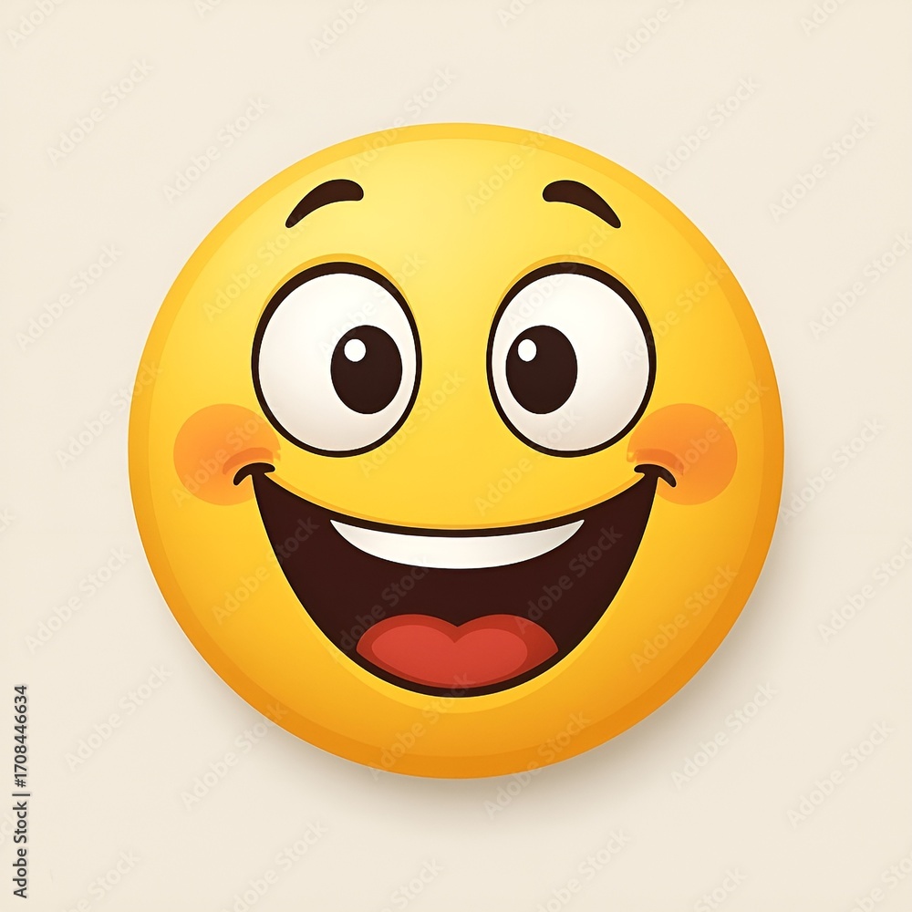 Fototapeta premium happy smiley face