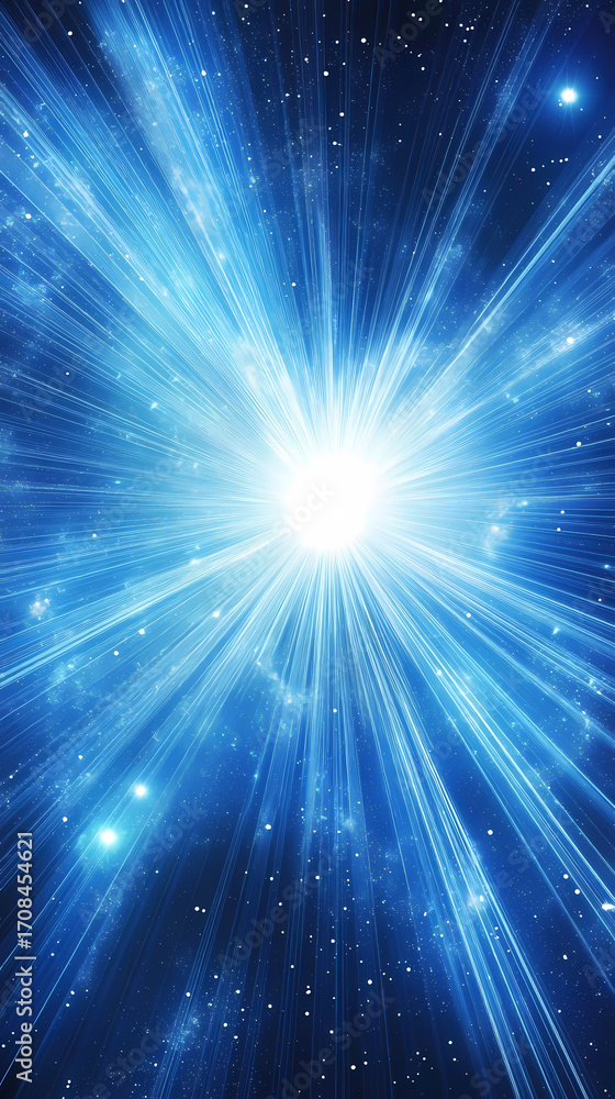 Fototapeta premium Cosmic Explosion in the Universe