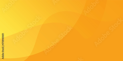 Abstract modern yellow and orange gradient circle. Minimal fluid background for posters, placards, brochures, banners, web pages, headers, covers, and other. Eps10 vector background