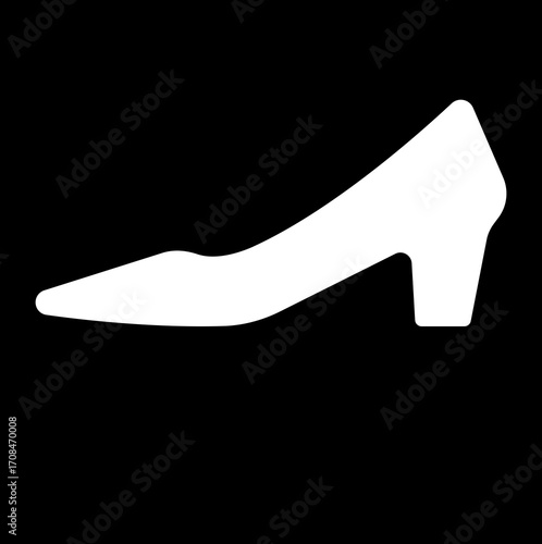 Ladies shoes icon.women's shoes footwear and elegant style and design trends.wedge heels sketch icon line art vector illustration.leather shoes heel icon black and white vector sign.