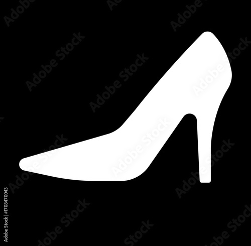 Ladies shoes icon.women's shoes footwear and elegant style and design trends.wedge heels sketch icon line art vector illustration.leather shoes heel icon black and white vector sign.