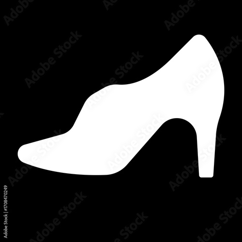 Ladies shoes icon.women's shoes footwear and elegant style and design trends.wedge heels sketch icon line art vector illustration.leather shoes heel icon black and white vector sign.
