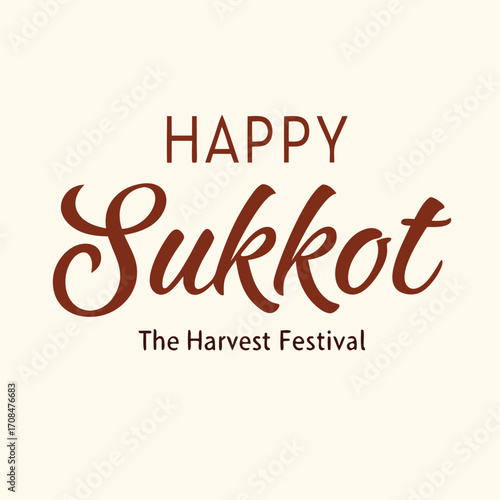 happy sukkot the harvest festival