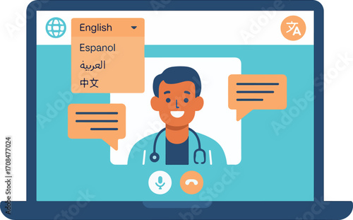 Telehealth Multilingual Support Vector
