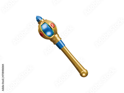 scepter icon 3d illustration render