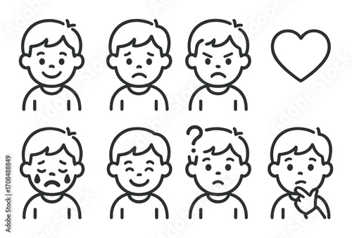Legal communication and management icons for professional use