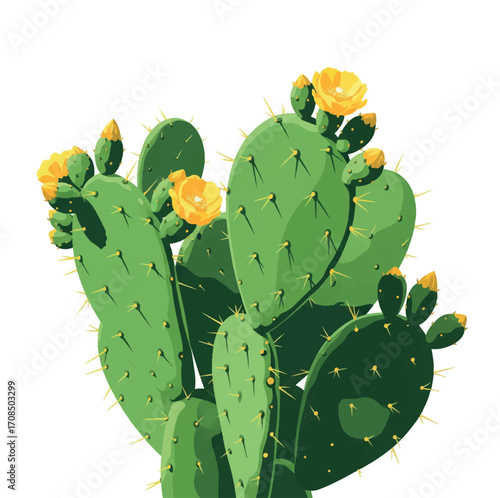 drawing, illustration, cactus, design, vector, art, graphic, nature, desert, summer, arizona, cartoon, plant, background, botanical, western, floral, flower, cacti, isolated, exotic, cute, succulent, 
