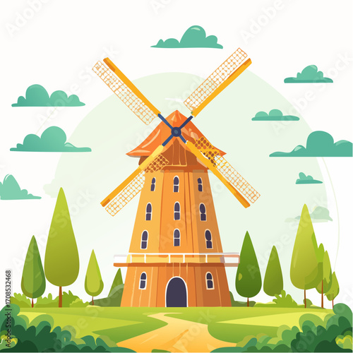 Windmühle