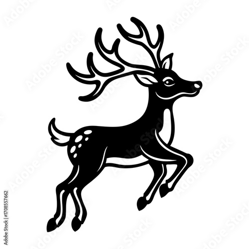 Flying reindeer