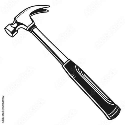 hammer isolated on white