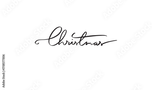 Christmas text font calligraphy hand written lettering script black color object icon christmas merry happy new year 2025 2026 2027 time calendar banner poster design merry christmas xmas sale present