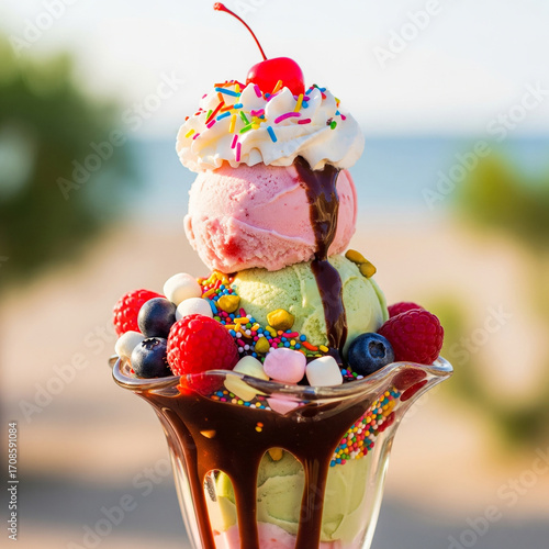 strawberry ice cream