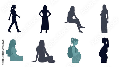 Woman Fashion Vector Illustration Art Vector Design AI EPS PNG
