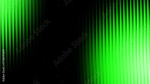Fractal glass green and black gradient background poster cover design	