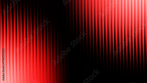 Fractal glass red and black gradient background poster cover design	