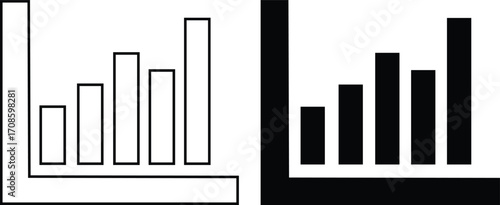 Investment fill & line icon set. Investment, Profit, Asset, Investor, Portfolio, Dividend, Capital, Risk, Inflation icons vector, vector illustration !	