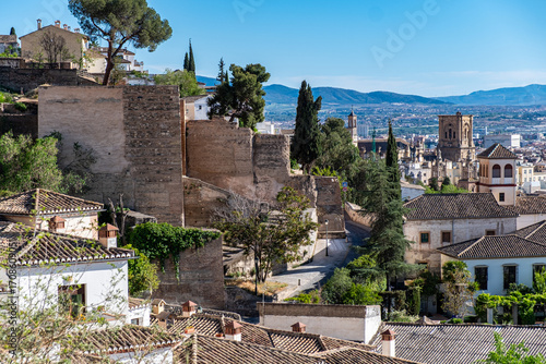 Granada, Blick auf Albaicin