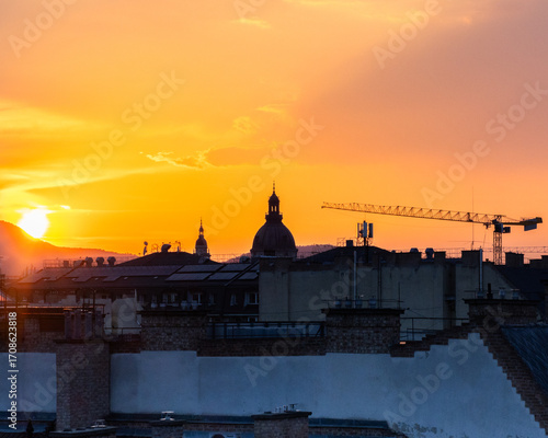 Photography Sunset Budapest