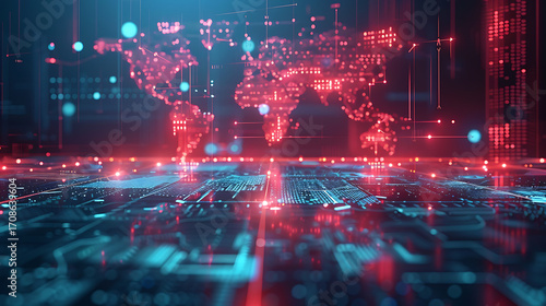 Global Network Digital Map.