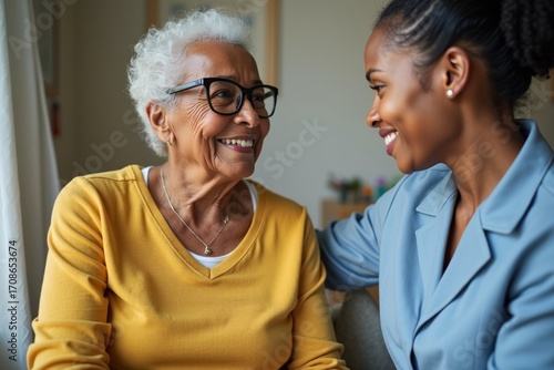 Title: A Granddaughter's Compassionate Care for her Elderly African American Grandmother in a Nursing Home