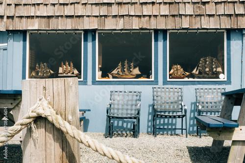 Nautical Themed Diner in Small California Town