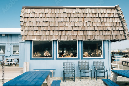 Nautical Themed Diner in Small Coastal Town
