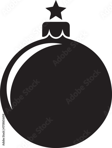Elegant single black christ figure rendered in a clean vector design perfect for religious or artistic applications
