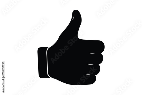 thumbs up icon vector icon
