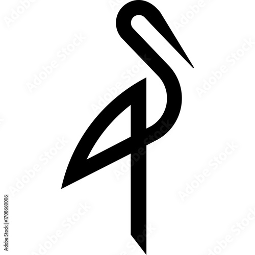vector illustration of an anchor