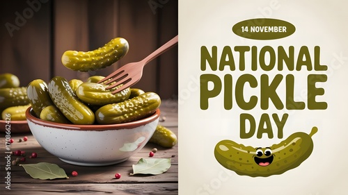 Join the pickle-loving fun this November 14 for National Pickle Day! Explore tasty pickle dishes, quirky facts, and creative ways to honor this tangy delight.