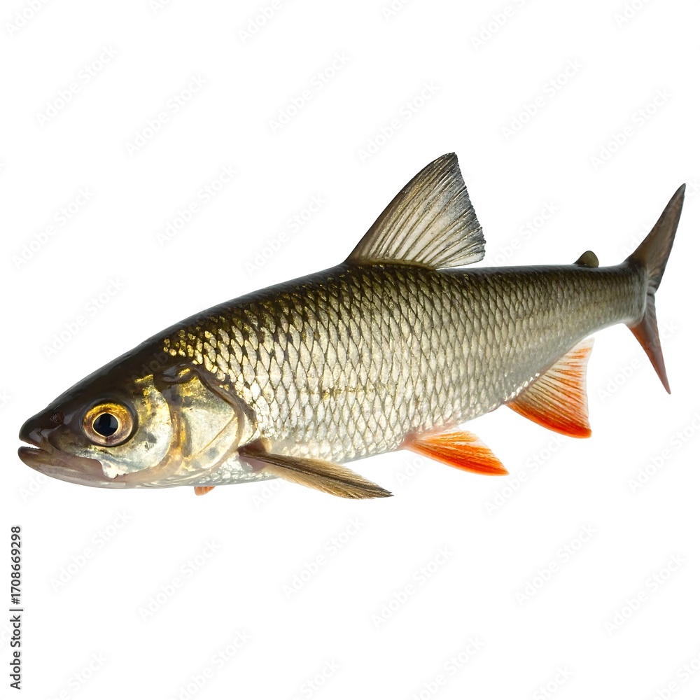 Fototapeta premium Side view of a fish