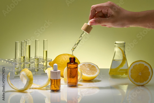 Natural Citrus Extracts in a Laboratory Setting With Lemon Ingredients