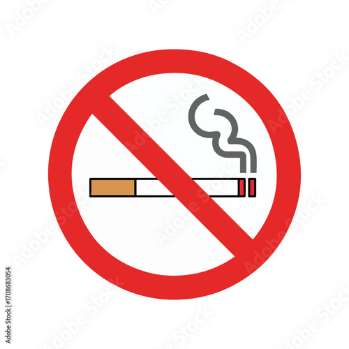 no smoking day vector icon