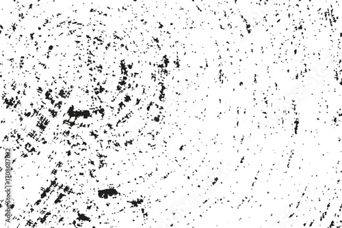 Wooden Vector grunge plastisol texture. Distressed, cracked overlay for vintage effects. Perfect for t-shirt graphics