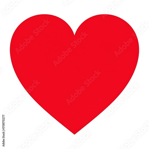 Free Download Simple red heart shape - GFXLoad