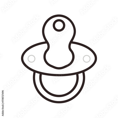 Pacifier outline