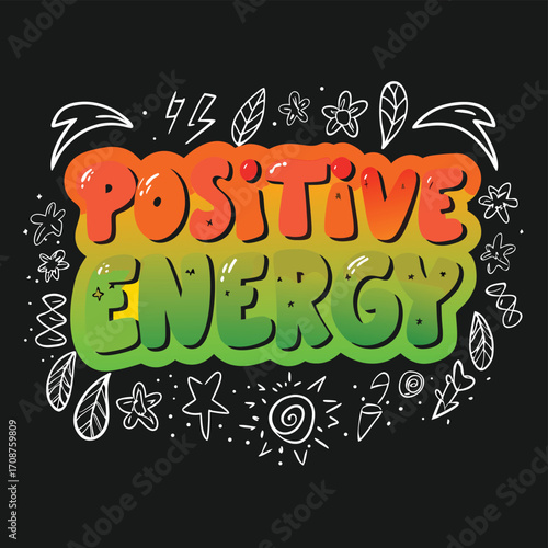 Bold Graphic Art Declares Positive Energy With Stylized Mandala Elements