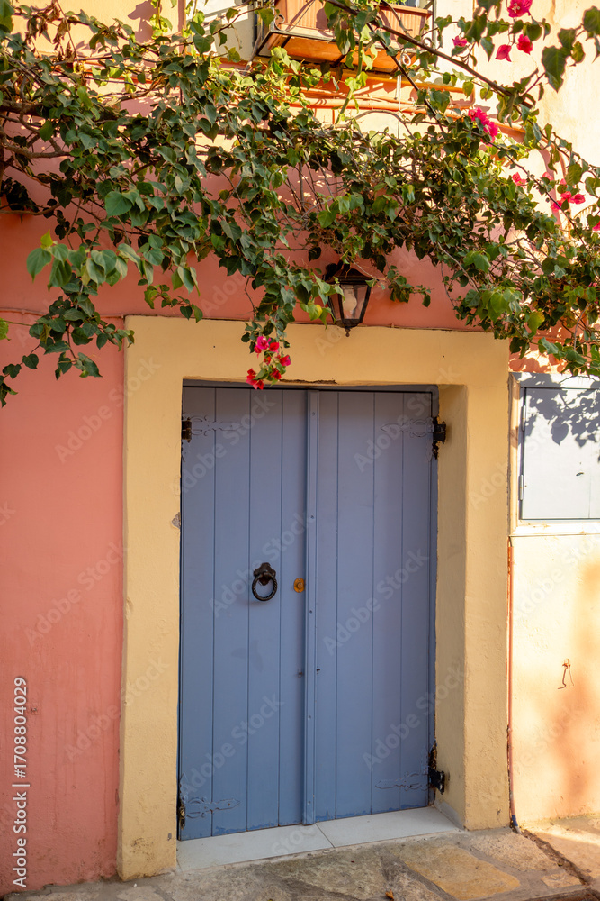 Fototapeta premium old door in the old town