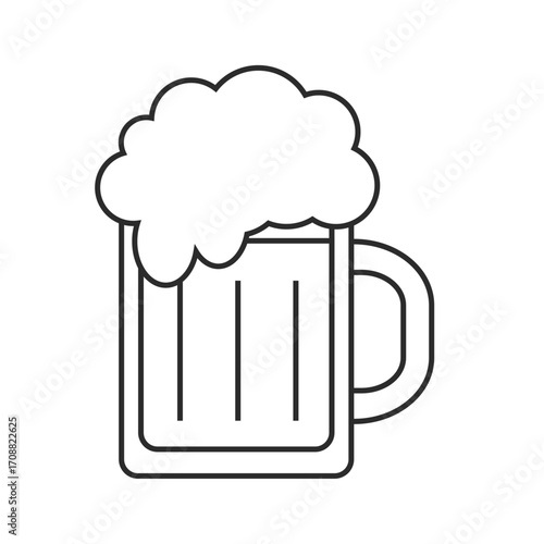 ビールのジョッキのイラスト