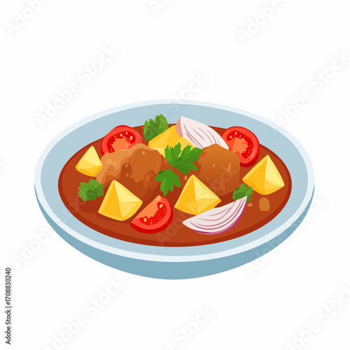 Gulasch auf Balkan-Art