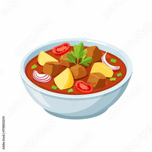 Gulasch auf Balkan-Art