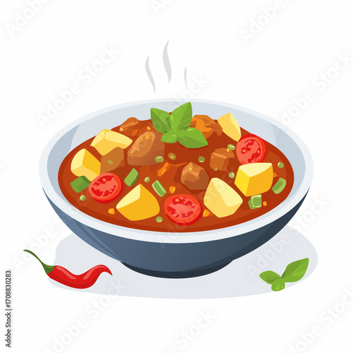 Gulasch auf Balkan-Art