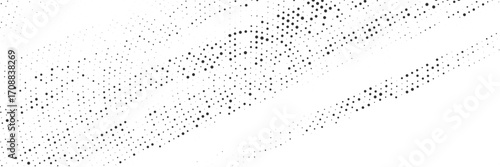 Abstract halftone dotted texture background for modern graphic design, web banner, poster, and digital artwork use in creative templates and print media