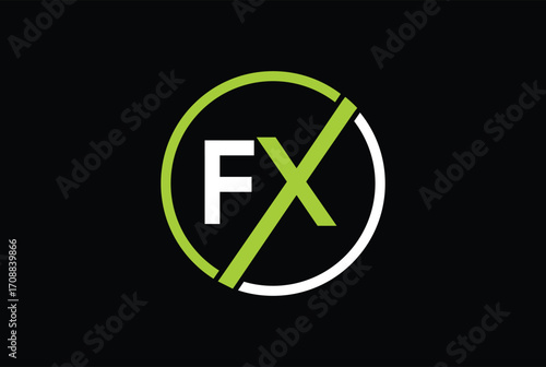 Free Download Dynamic Letter FX, XF Business logo vector illustration. - GFXLoad