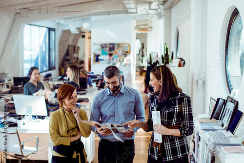 Team Collaboration in Modern Office